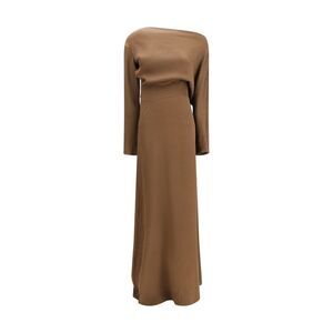 Petar Petrov Brown Silk Casual Women's Dress